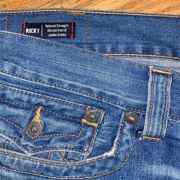 True Religion Ricky Straight Jeans - Picture 4 of 5